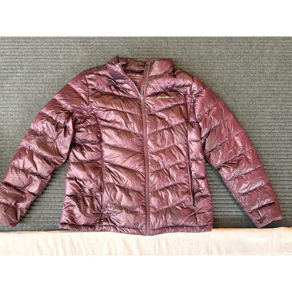 Eddie Bauer Ladies' Packable Down Jacket Woman's Large